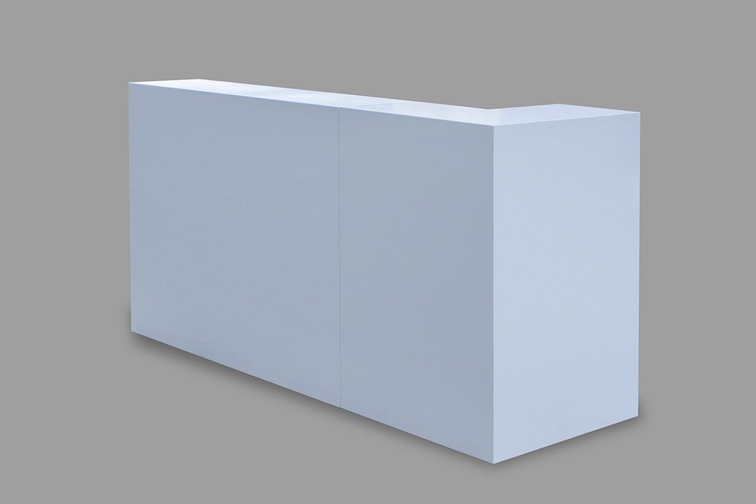 Foto White Bar Modular Corner h117x80x80 //