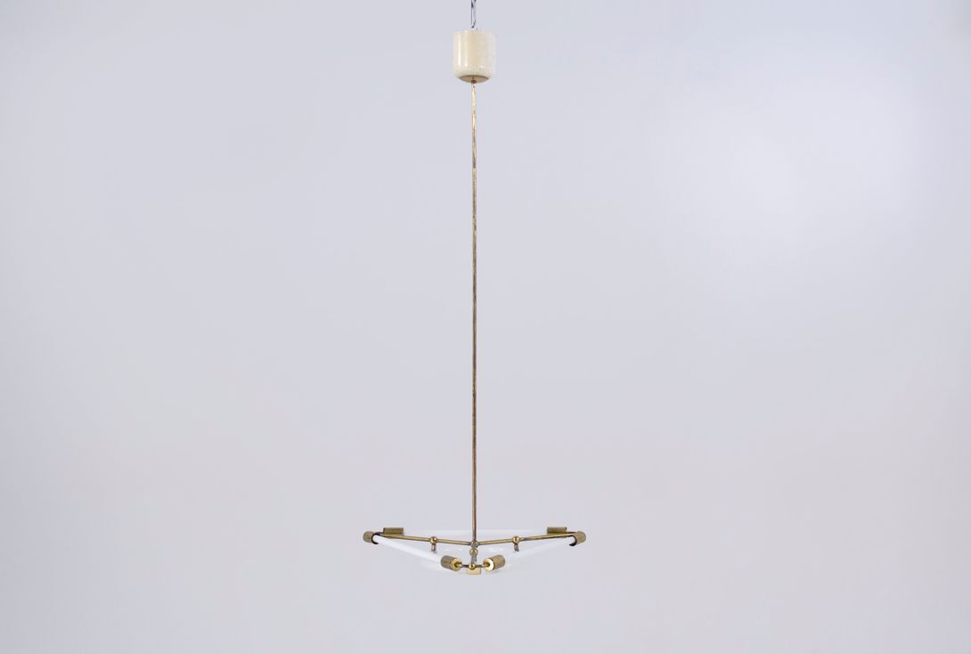 Foto Industrial Art Déco Neon Chandelier Berlin 1930 h190x80