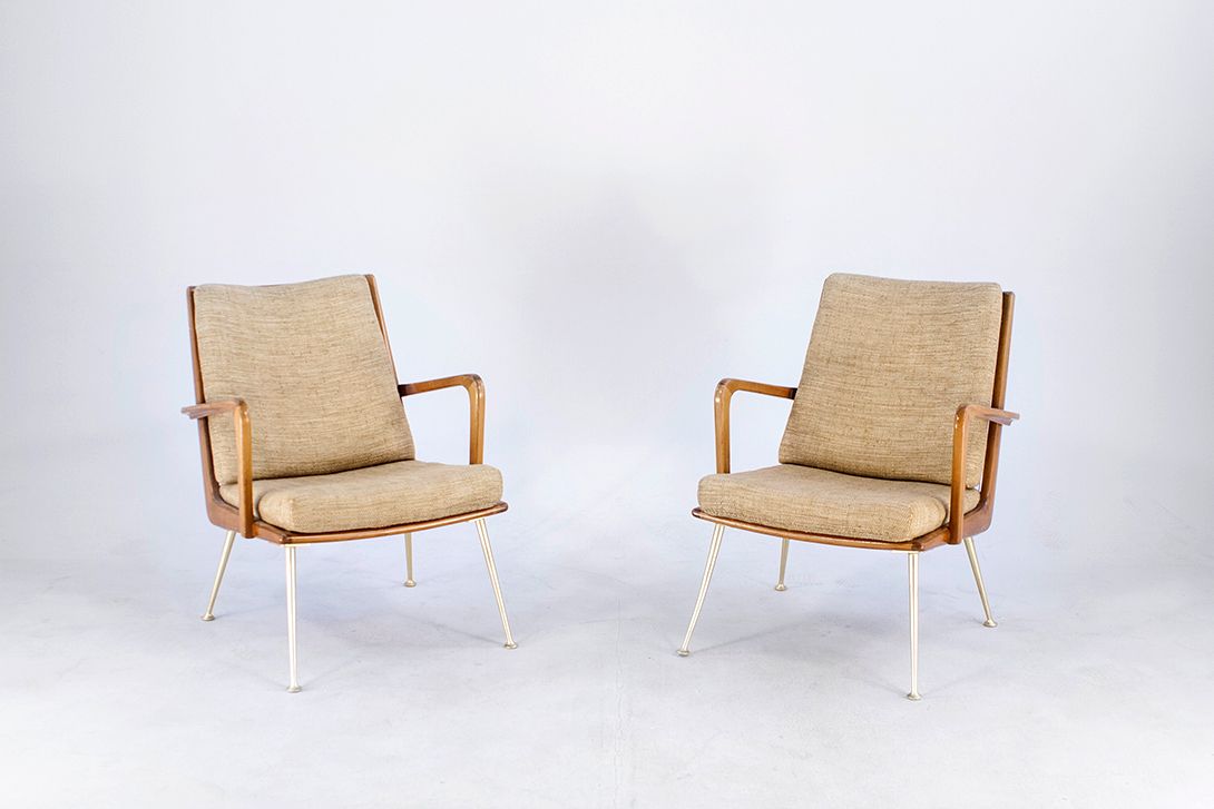 Foto Boomerang Chair by Hans Mitzlaff for Eugen Schmidt