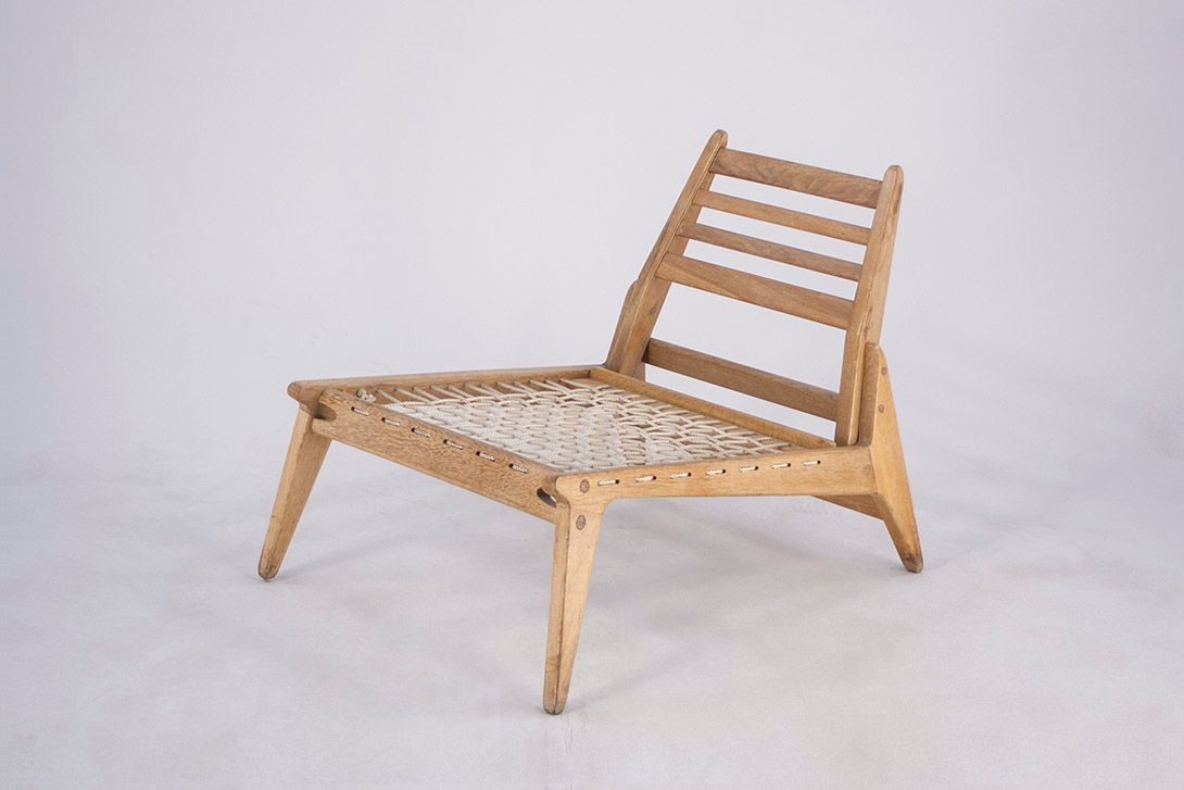 Foto German Hunting Chair Werkstätten Hellerau 1954