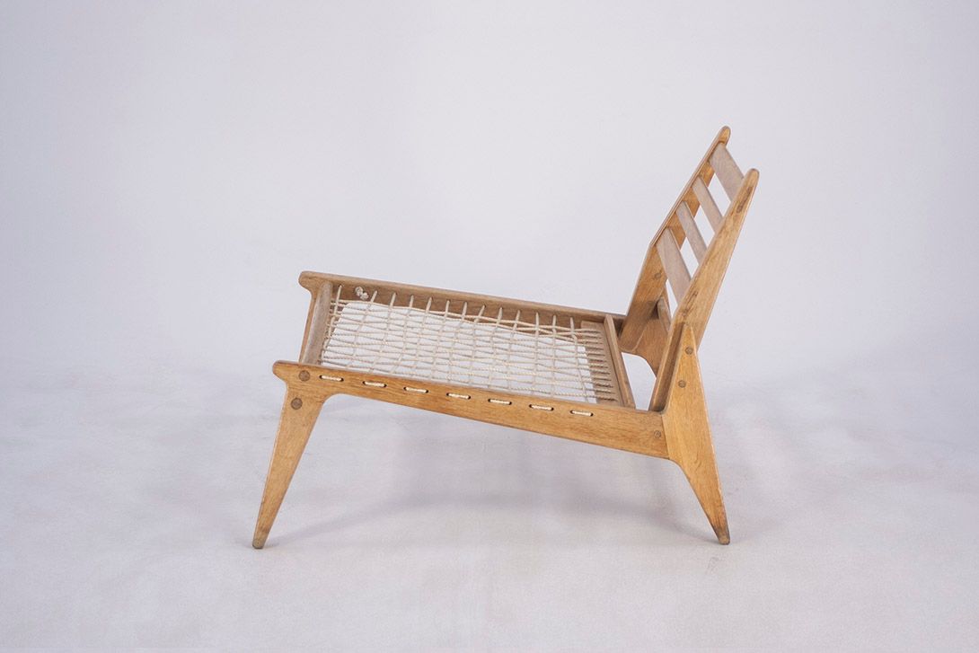 Foto German Hunting Chair Werkstätten Hellerau 1954