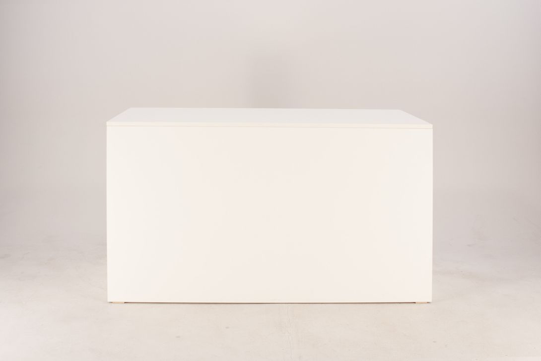 Foto Wooden Buffet Counter White h80x65x135cm