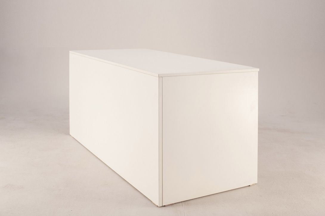 Foto Wooden Buffet Counter White h80x65x135cm
