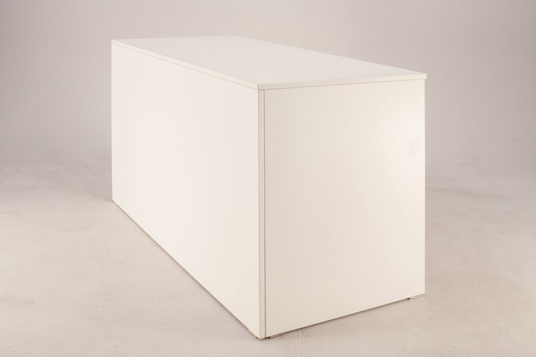 Foto Wooden Wardrobe Counter White  h100x65x135cm