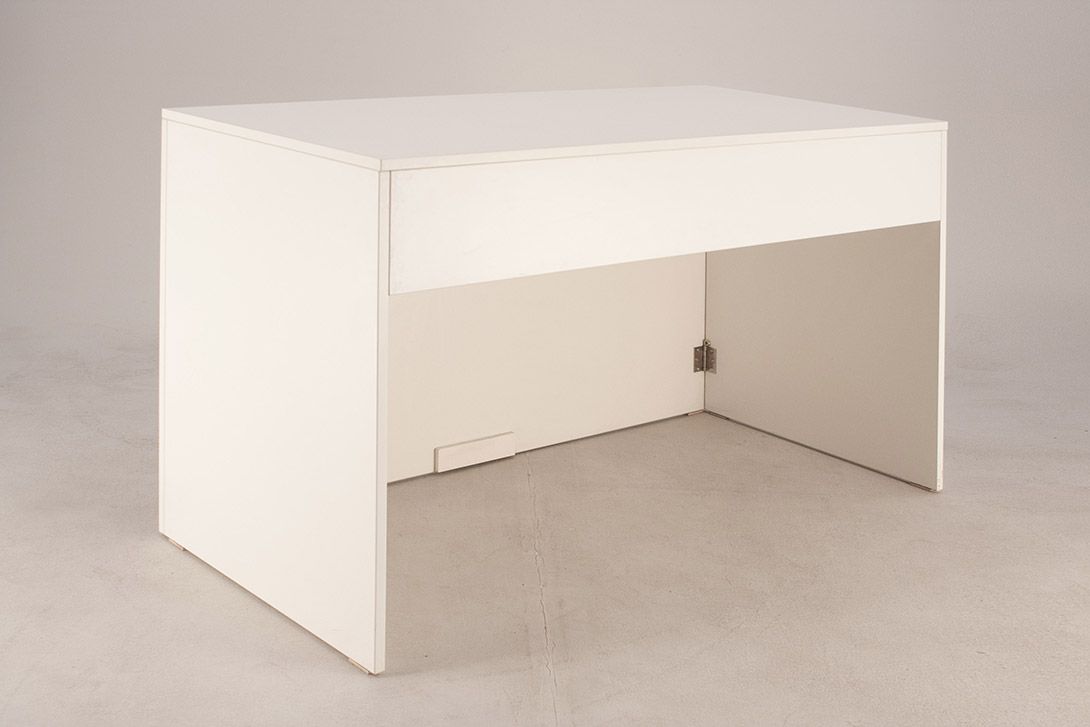 Foto Wooden Wardrobe Counter White  h100x65x135cm