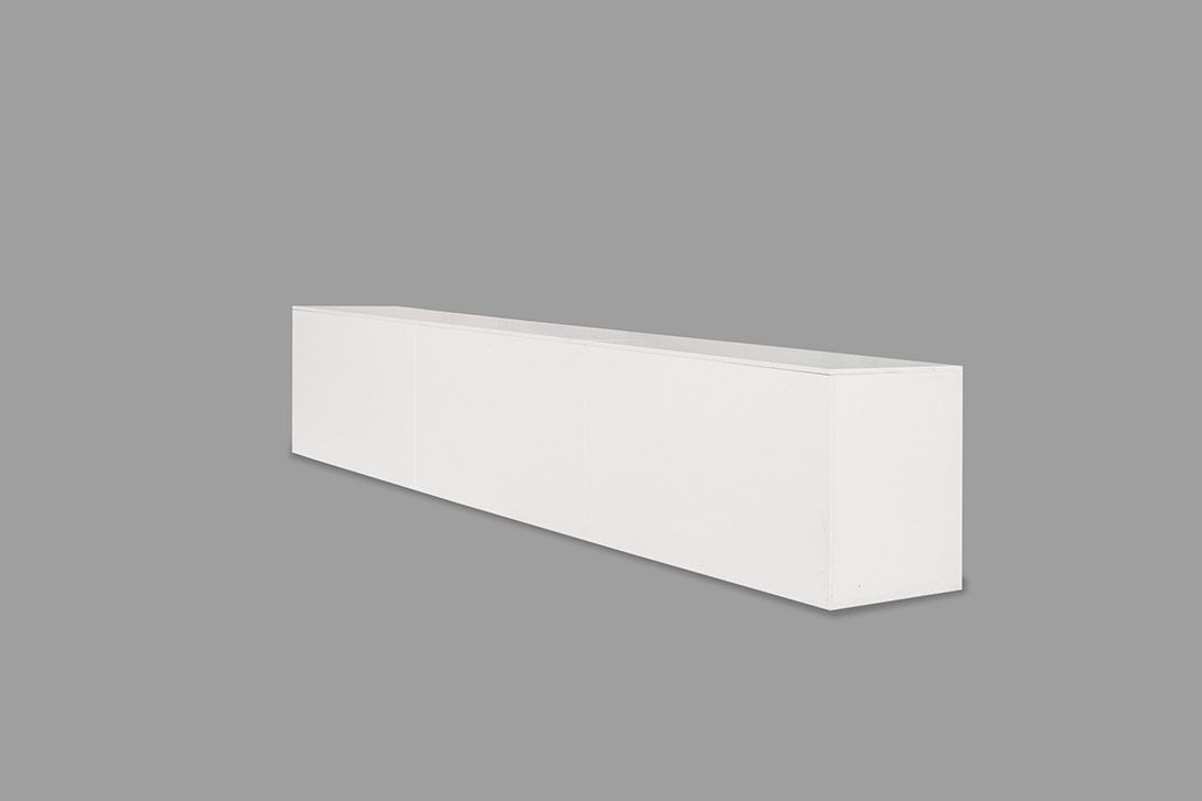 Foto Wooden Wardrobe Counter White  h100x65x135cm