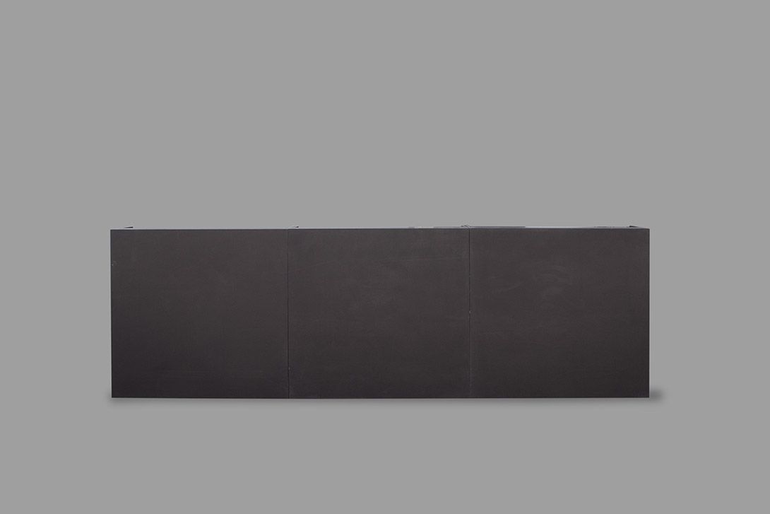 Foto Wooden Wardrobe Counter Black H115x55x135 cm