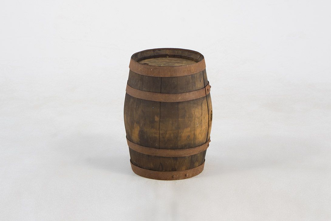 Foto Antique Wooden Barrel h35x28