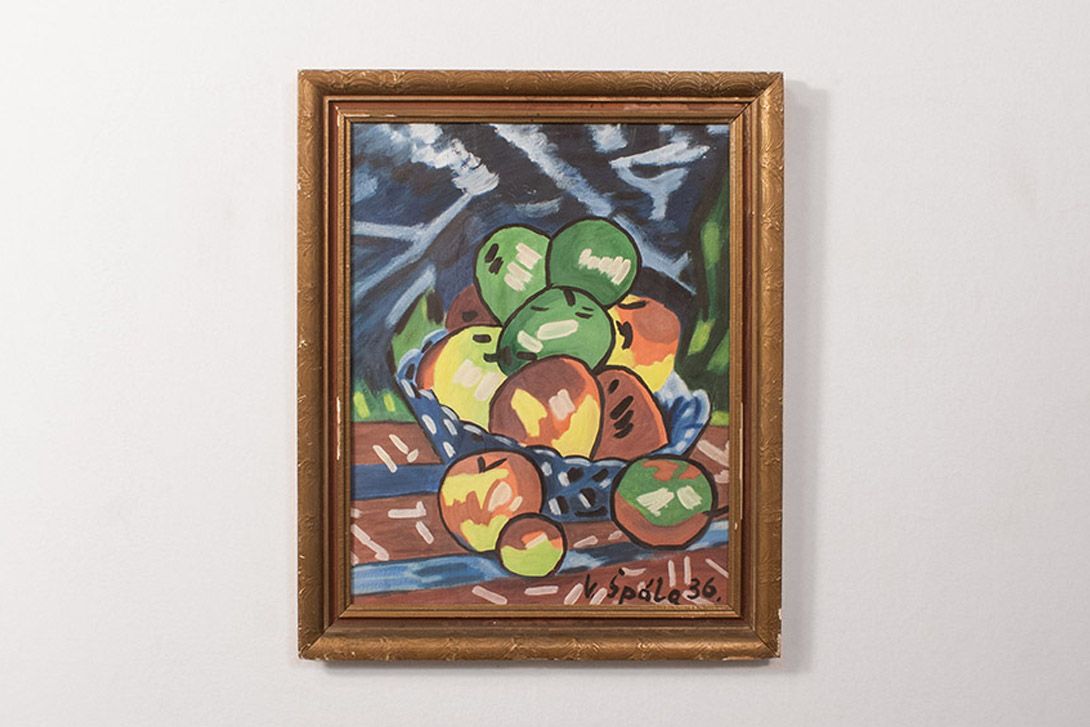 Foto Painting Apples by V. Spala 1965 h63x55 28C4