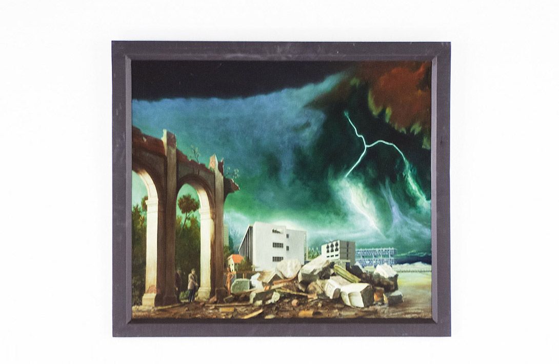 Foto Dramatic Painting h73x83 12D10