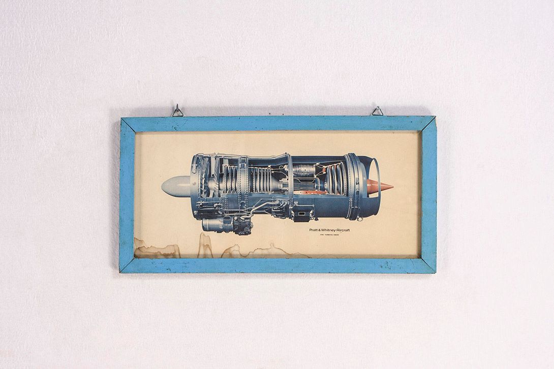 Foto Pratt &#038; Whitney Aircraft h32x66cm 16C2