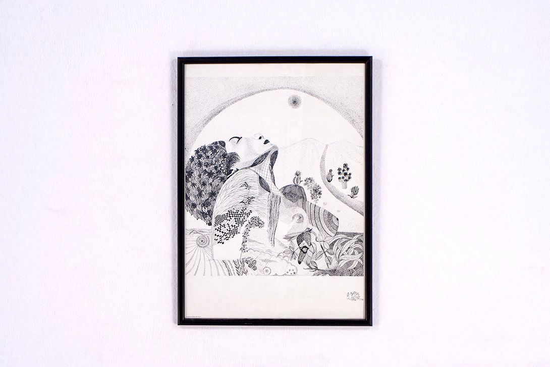 Foto Print of a Woman h73x53 13D9