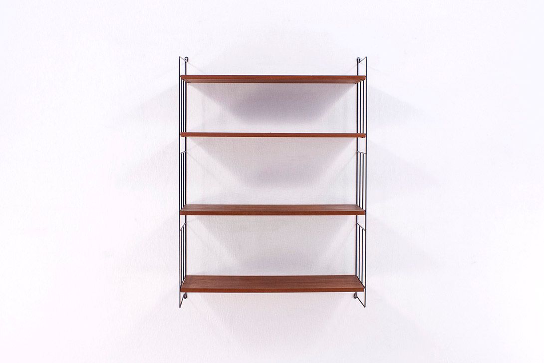 Foto Wooden String Shelf B h100x73x27