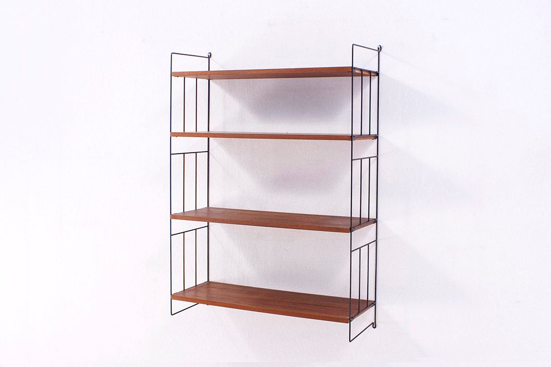 Foto Wooden String Shelf B h100x73x27