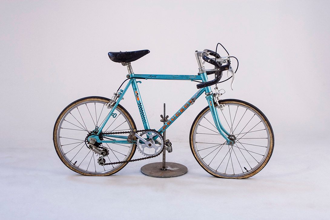 Foto Blue Peugeot Children Bike