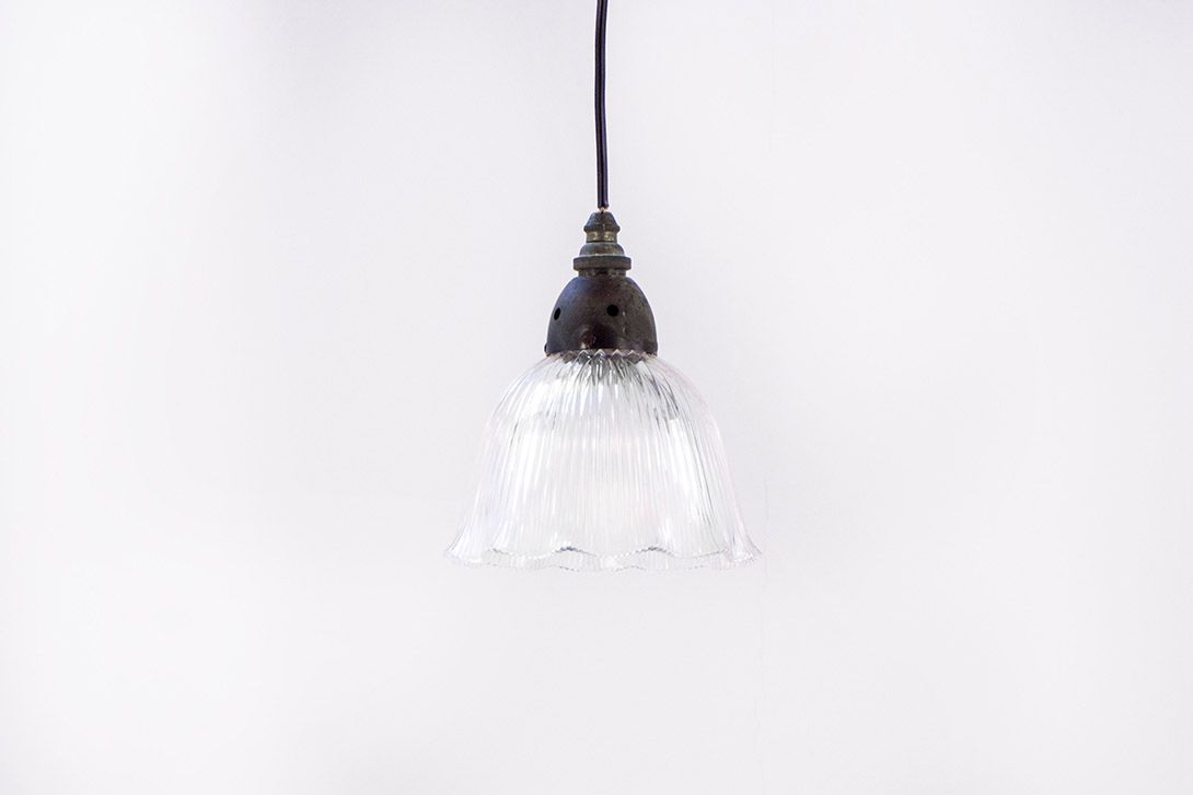 Foto Pendant Light with Glass Shade ø18