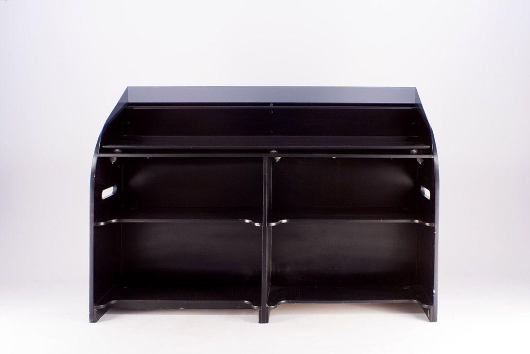 Foto Black DJ Desk h136x190x82 //