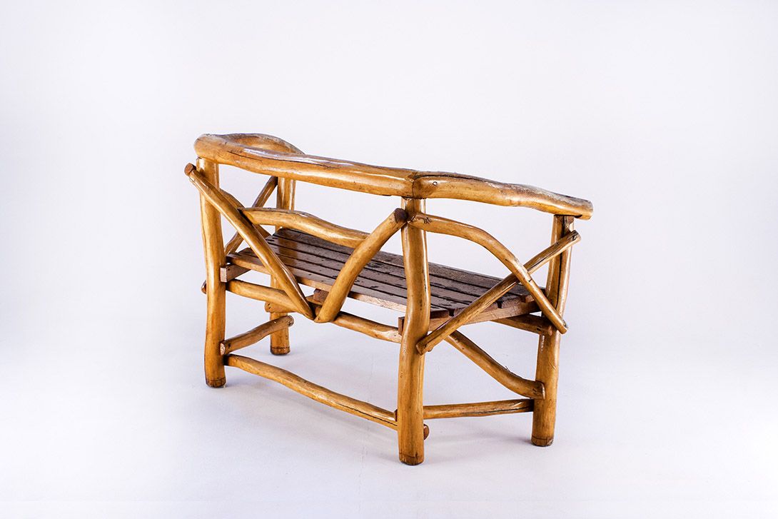 Foto Wooden Garden Bench