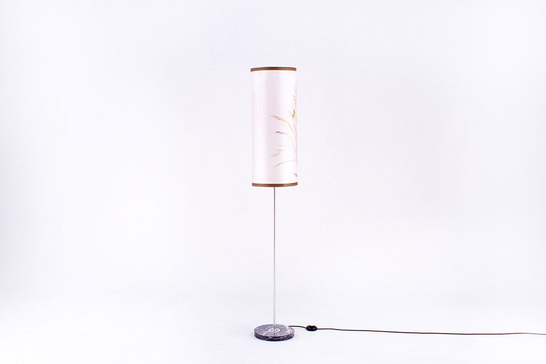 Foto Floor Lamp with Flower Shade h142