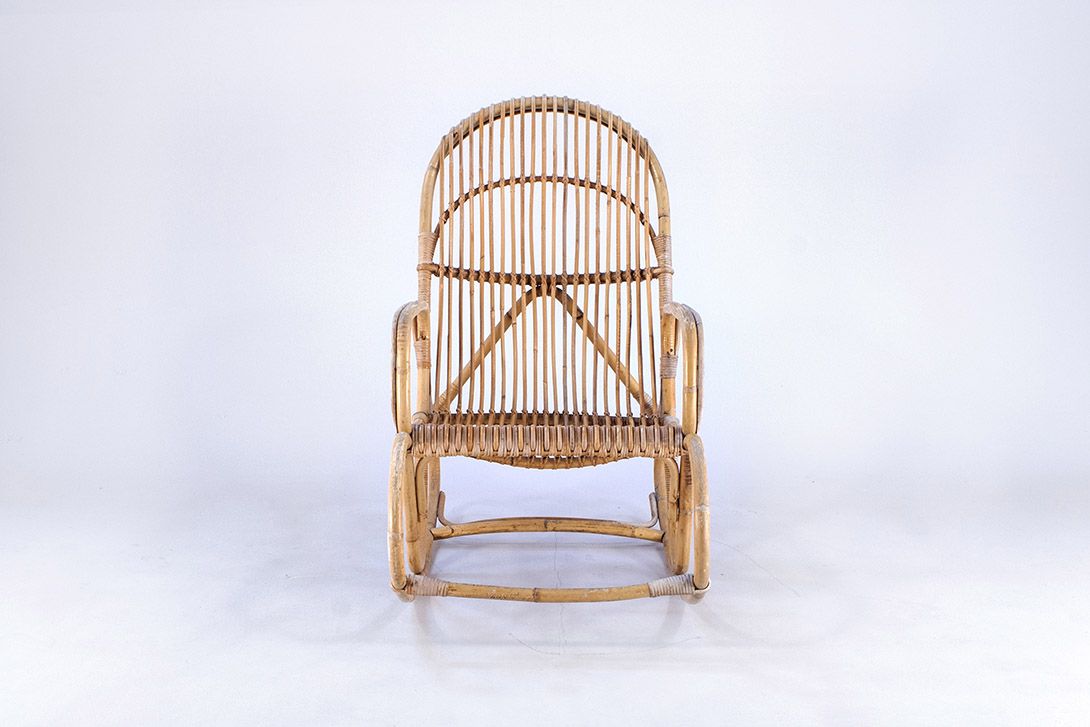 Foto Basket Rocking Chair