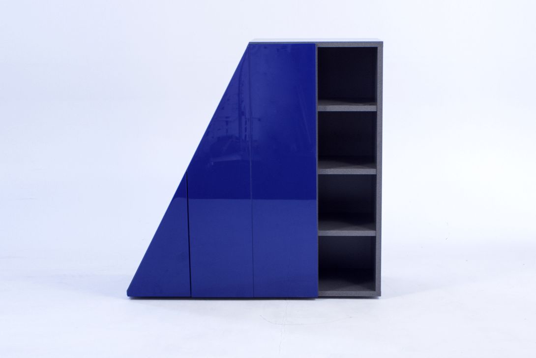 Foto Blue Memphis Shelf Part B //
