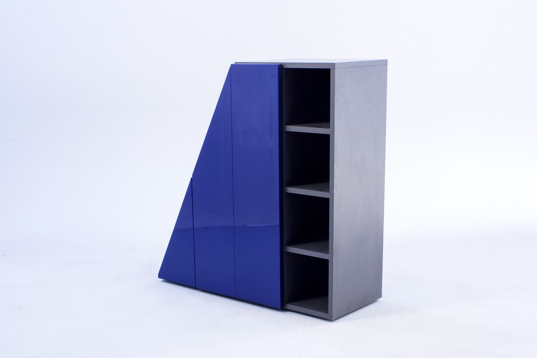 Foto Blue Memphis Shelf Part B //