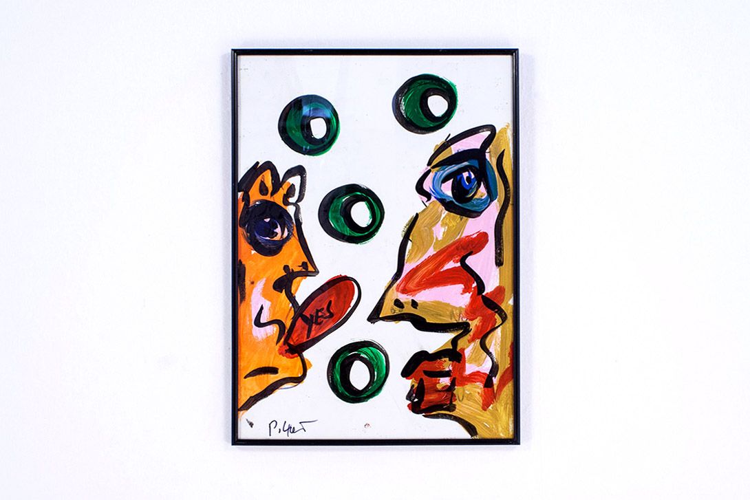 Foto Abstract Painting by Peter Robert Keil 6 h70x50 9D1