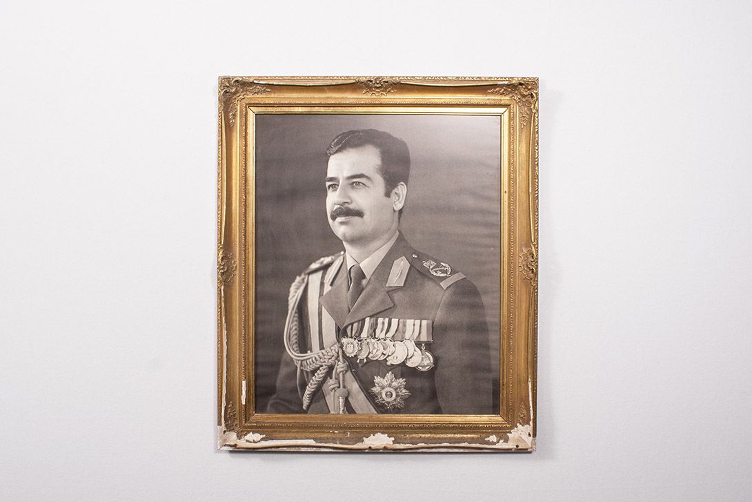 Foto Print of Big Arab Leader 1974 h70x60 8D1