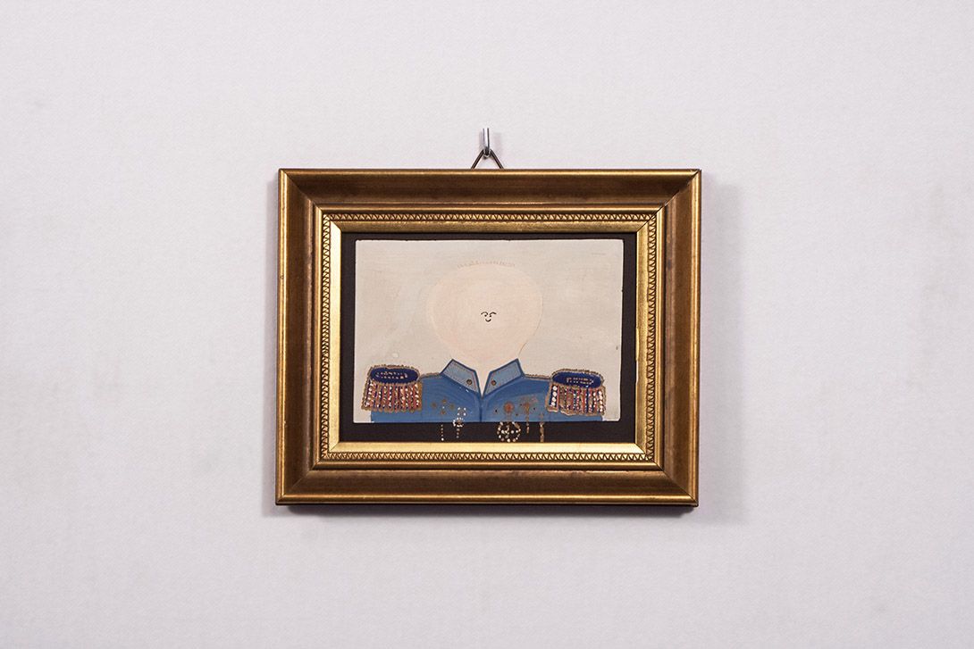 Foto Ironical Painting of a Leader h20x25 9A2