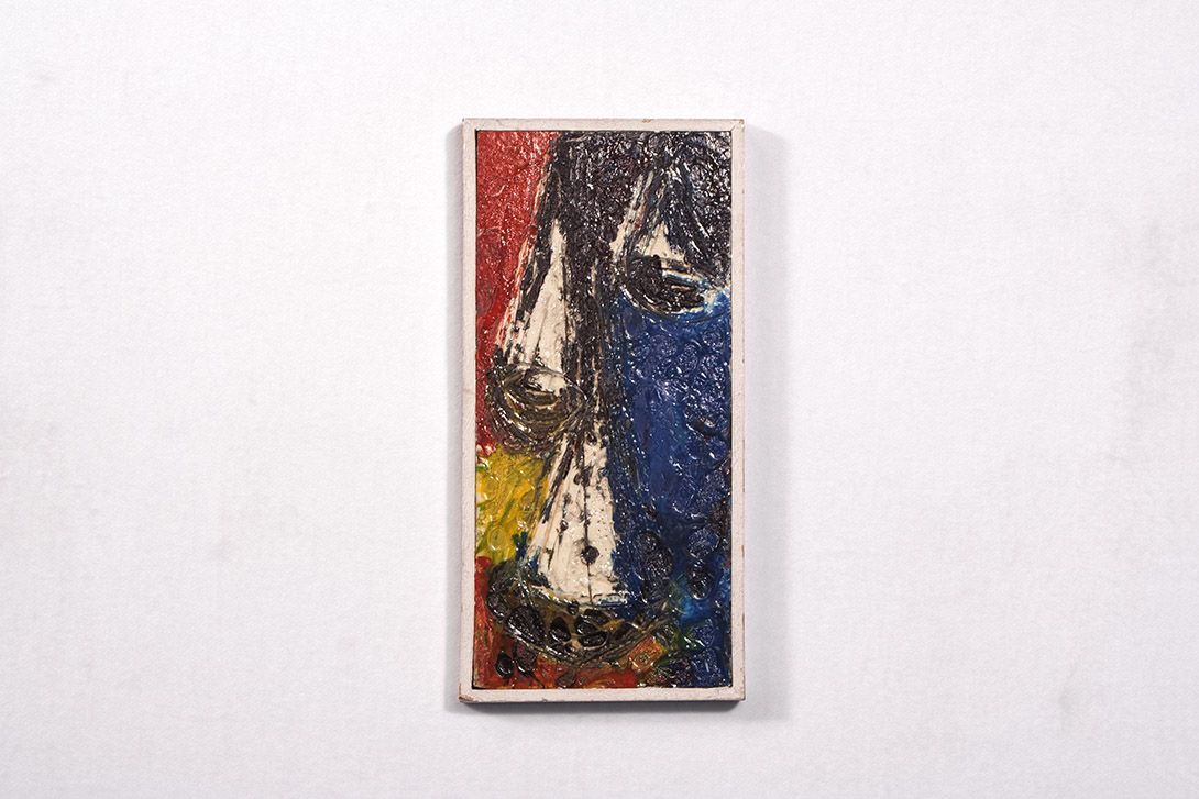 Foto Abstract Impasto Painting h28x14 9A3