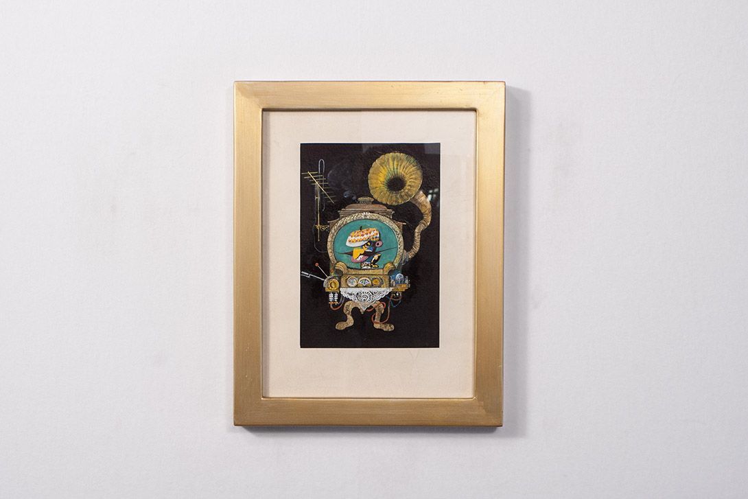 Foto Painting of a Trumpet h46x36 9C2