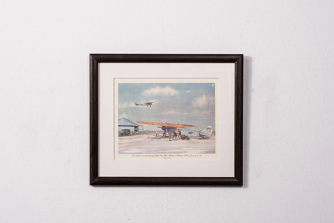 Foto Drawing of First Pan American Passenger Flight 1928 h33x40 13A3