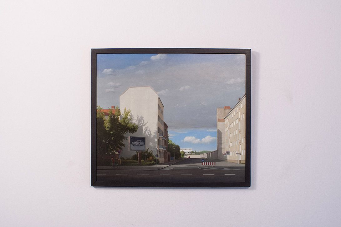 Foto Painting of a Street h64x74 12D1