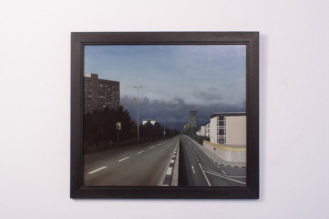 Foto Painting of a Motorway h75x85 12D7