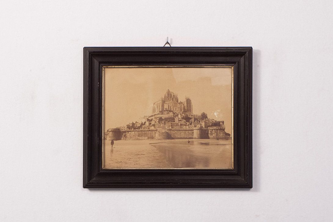 Foto Drawing of Historic Town h35x46 14A4