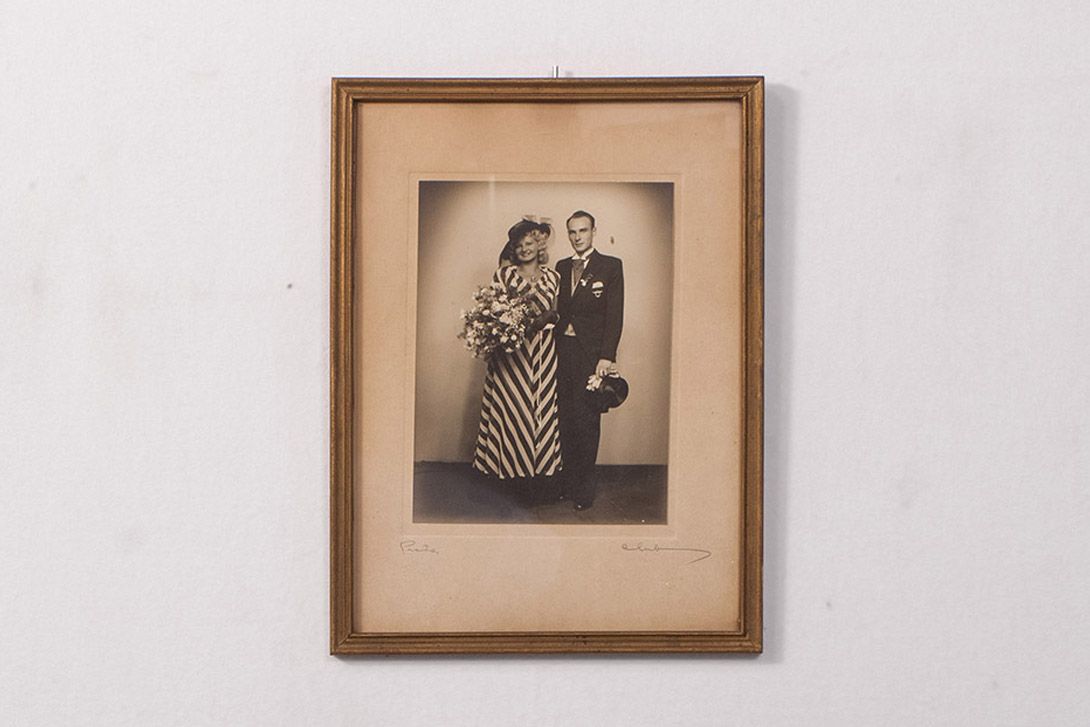 Foto Old Photo of a Couple h38x28 14B1