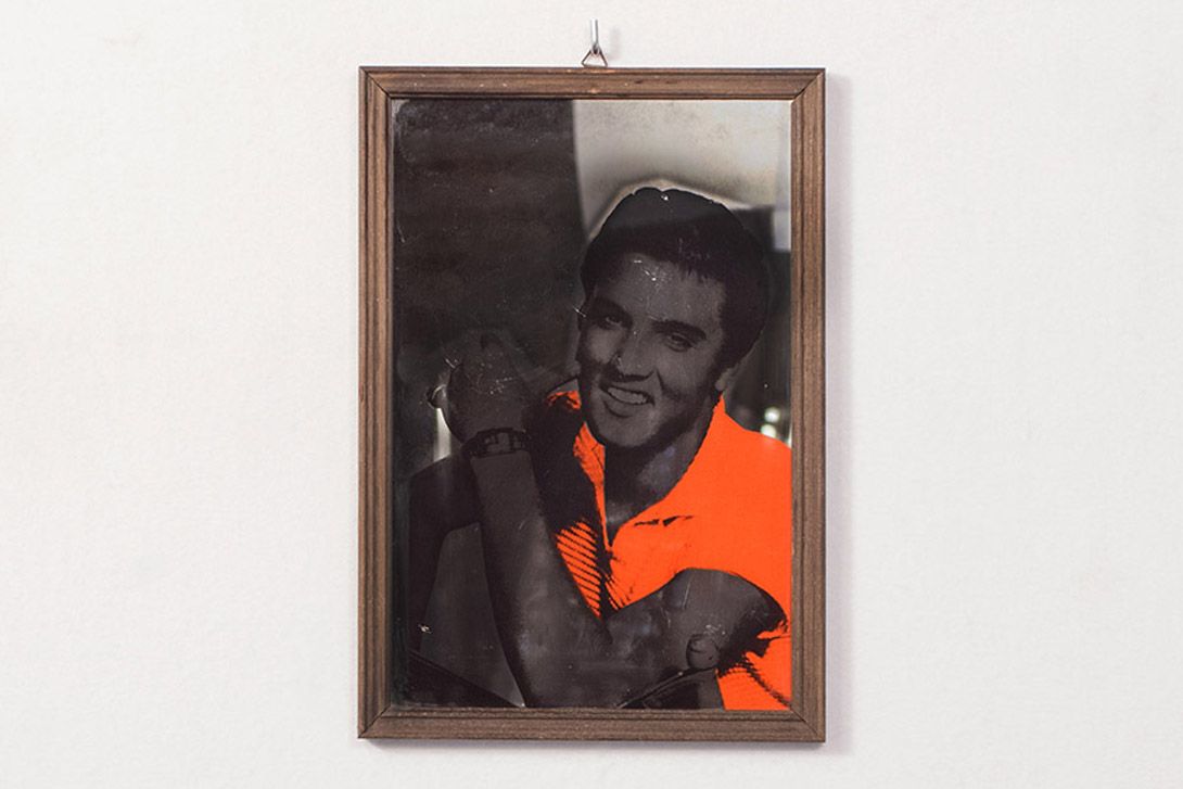 Foto Mirror with Elvis Presley Image h33x23 14A11