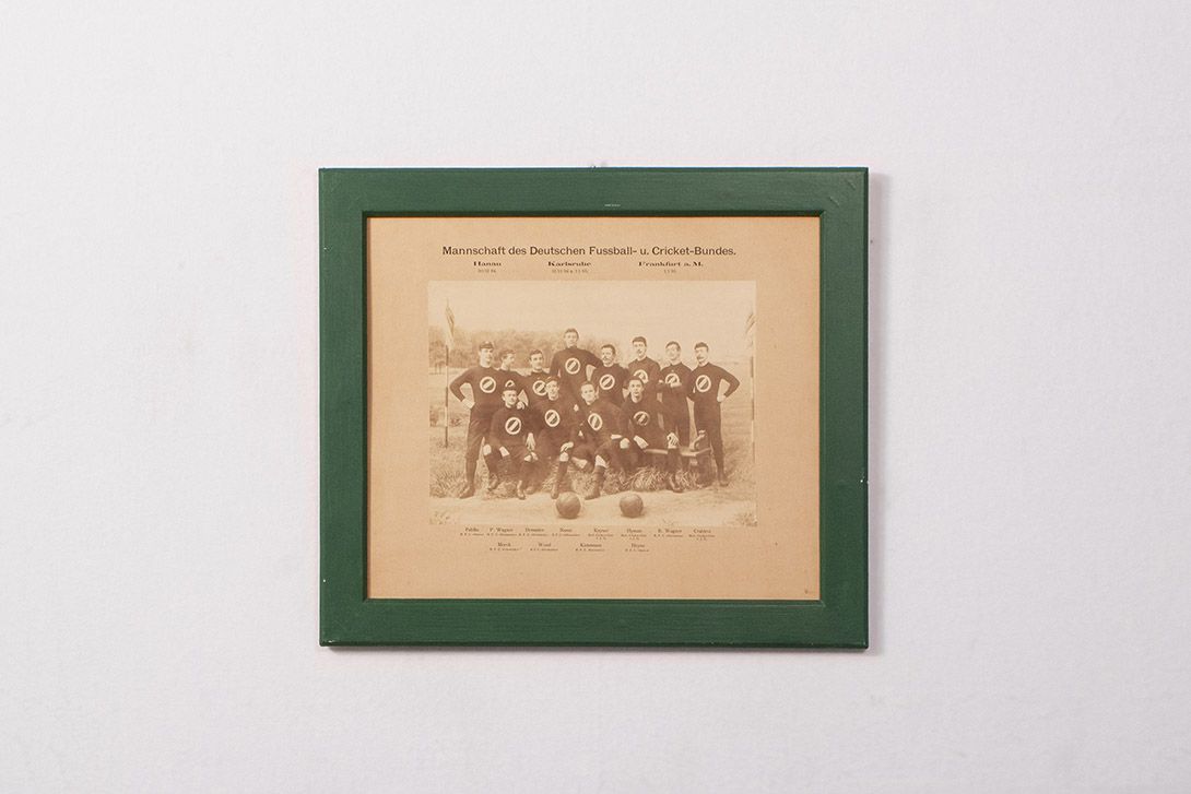 Foto Old Team Photo of a German Football Association 1895 h39x45 14B5