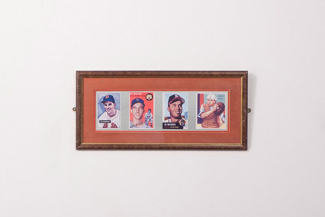 Foto Old Print of Baseball Player h25x56 15A1