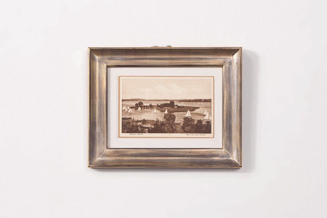 Foto Old Picture of Sailing Boats on The Havel h18x22 15B8