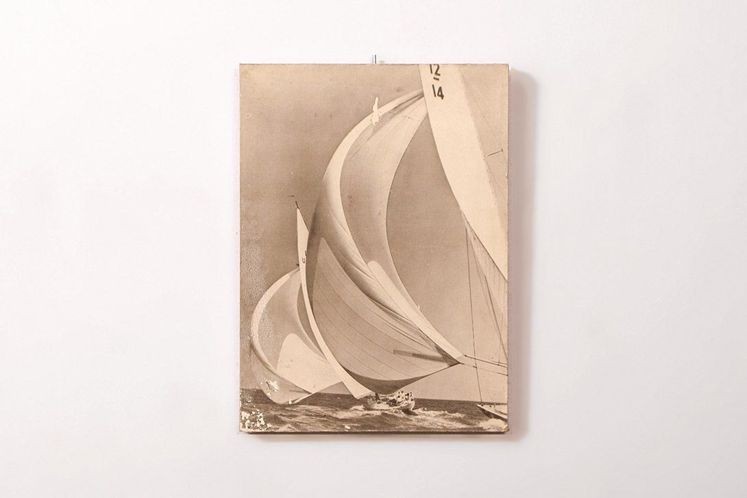 Foto Print of a Sailing Boat h38x28 15D11