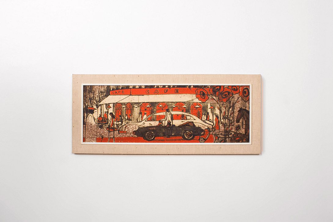 Foto Screen Print by Kurt Röhmid h37x87 16A6