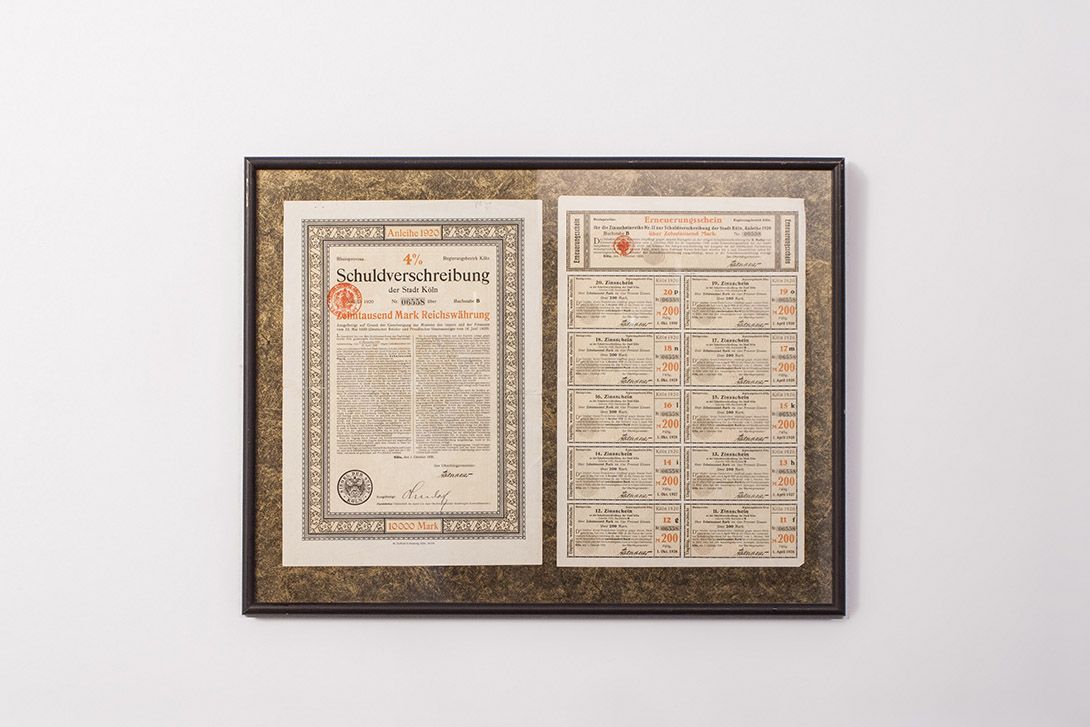 Foto Debenture Bond Original Certificate h42x55 16D10