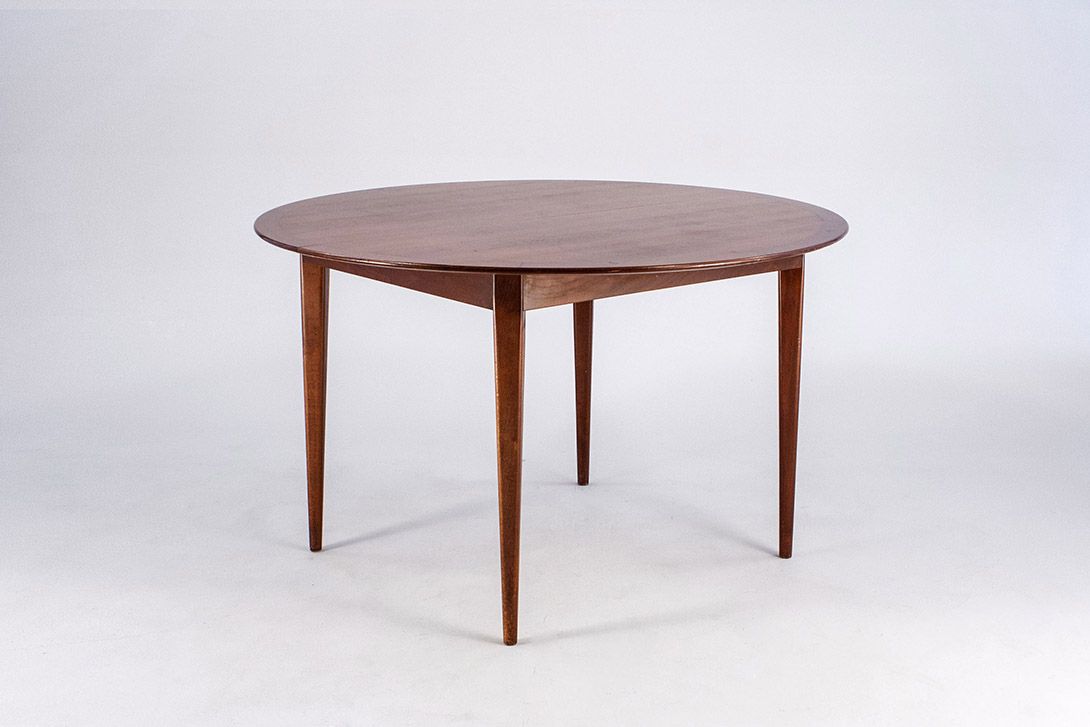 Foto Fold-Out Dining Table Teak h74x120x120