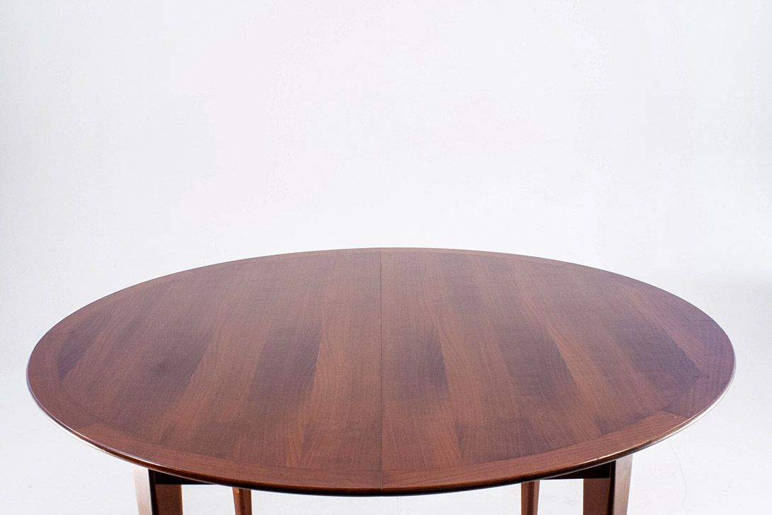 Foto Fold-Out Dining Table Teak h74x120x120