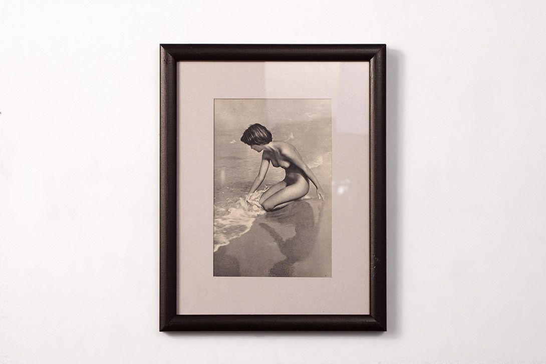 Foto Pinup Photo of Naked Woman at the Beach 1960 h37x30 20D1