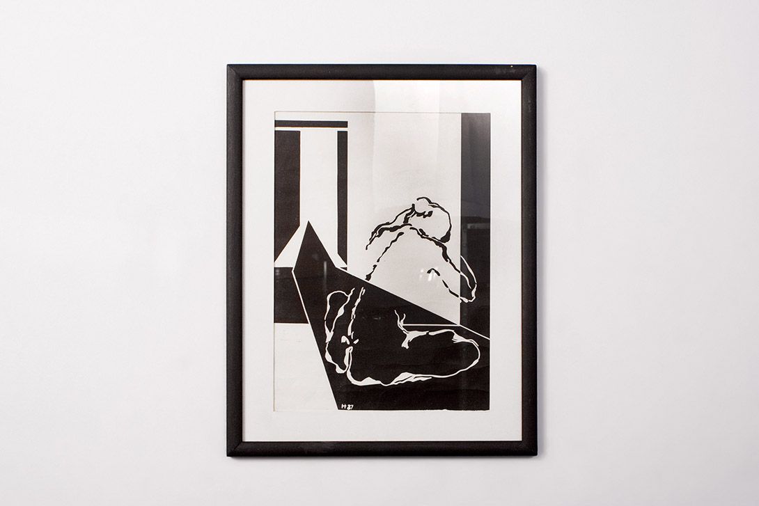 Foto Black and White Print 1987 h55x45 20E14