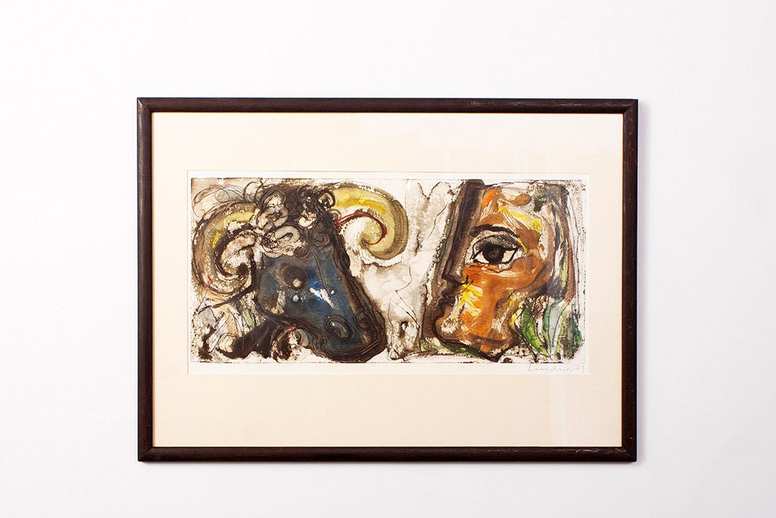 Foto Colorful Print by Lindner 1971 h54x74 37A5
