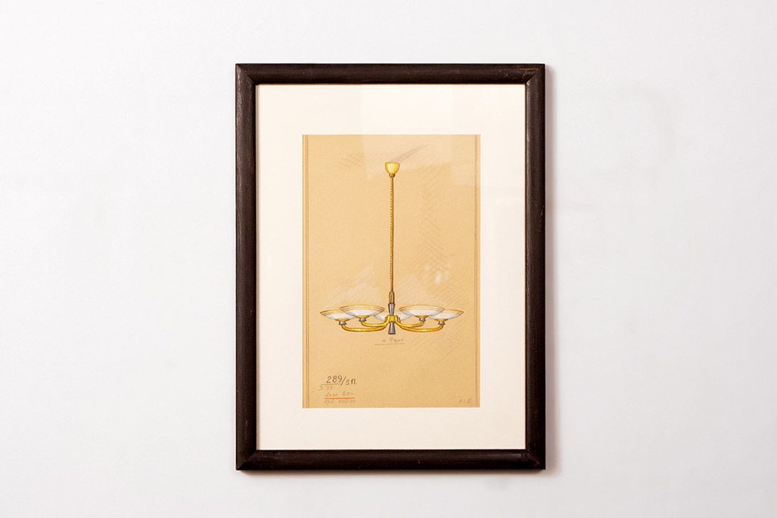 Foto Painting of a Lamp No 289 h84x34 12A9