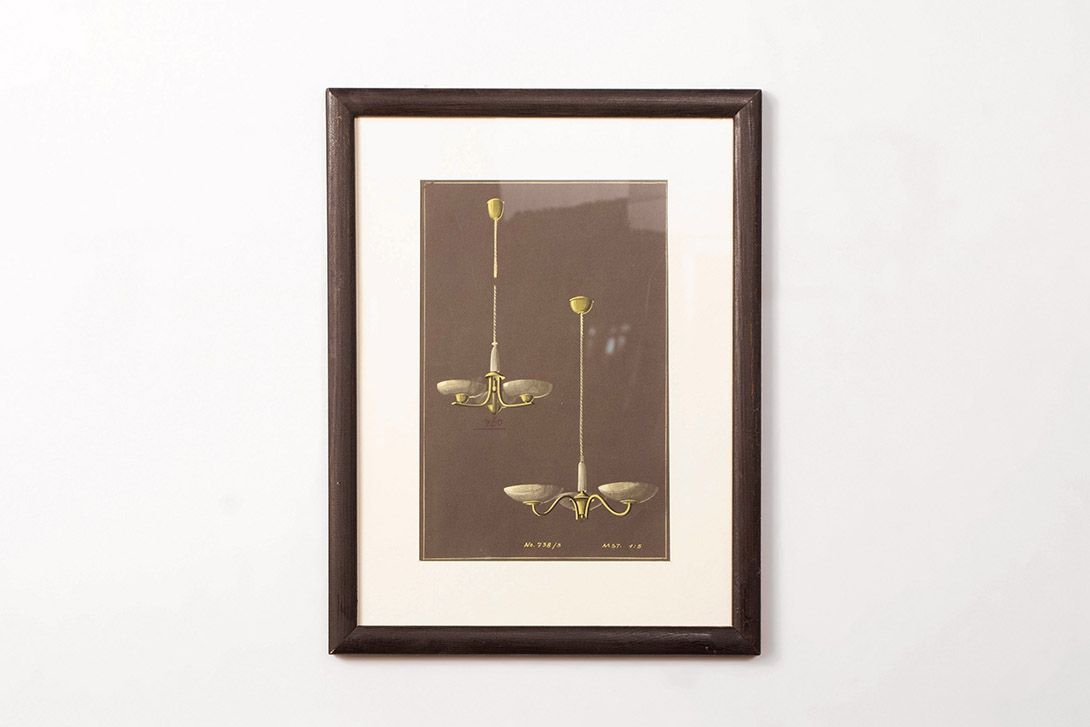 Foto Painting of a Lamp No 738 h84x34 12A14